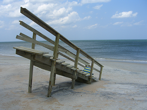 Beach erosion picture