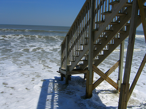 Vilano Beach erosion picture