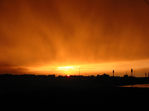 Riberia St Sunset Picture in Saint Augustine