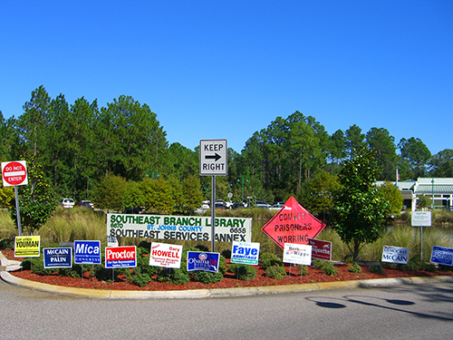 Photo of election day vote