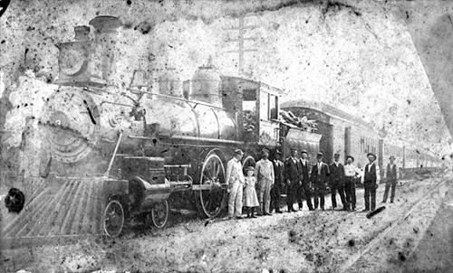 St. Augustine Railway Engine Number 3 photograph