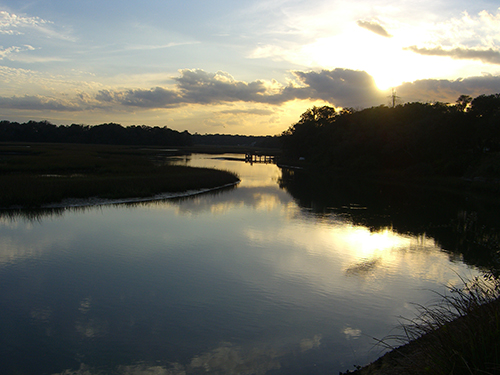 Moultrie Creek Sunset Picture