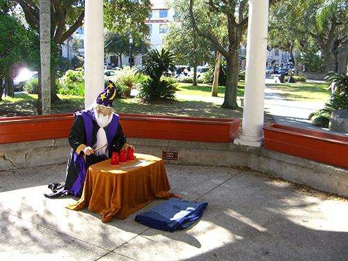 Photo of Magician at the Gazebo Downtown