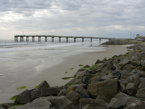 Rocks Back at the Pier Picture