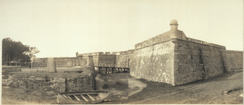 1910 Photo of Fort Marion