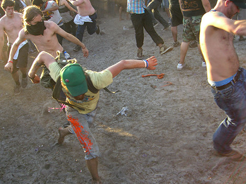 Moshpit for Strike Anywhere at Harvest of Hope Fest Picture