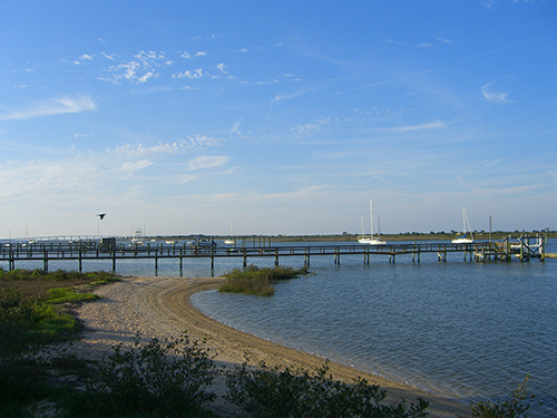 Salt Run Beach and Docks Photos