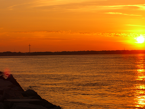 Great Cross Intracoastal Sunset Photo
