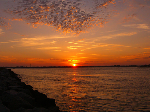 Beautiful Sunset on Anastasia Island Photo