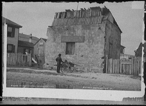 Oldest House in 1888 Photo