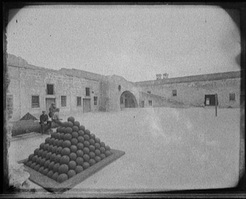 Interior Court at Fort Marion Pictures