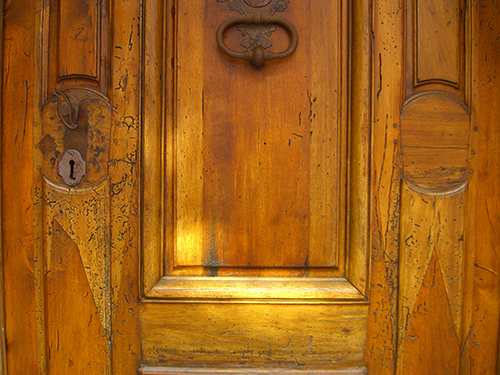 Marine St Door Woodwork Picture