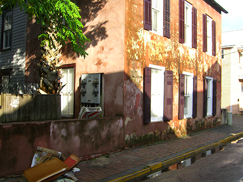 Marine Street Shadows Photo