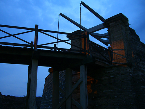 Fort Drawbridge Entrance Picture