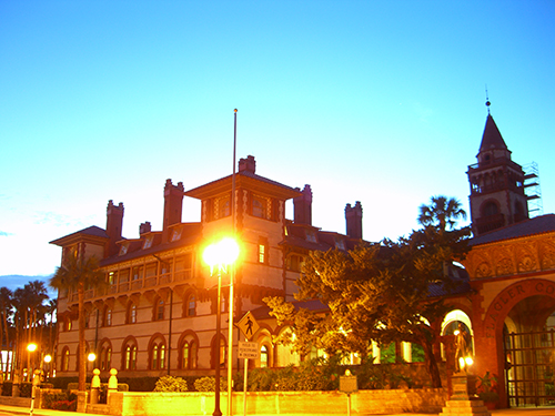 Flagler College Night Light Photo