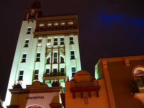 Wachovia at Night Picture