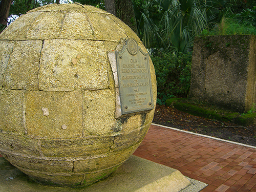 Old Spanish Trail Zero Marker Picture