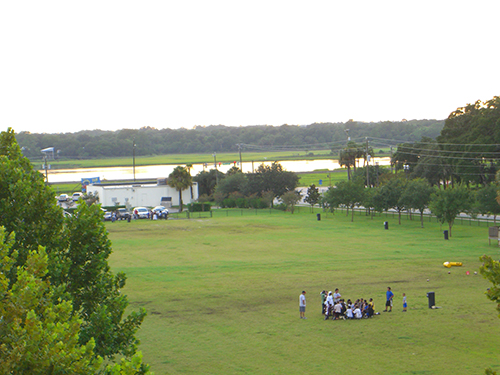 Pee Wee Football Practice Photo