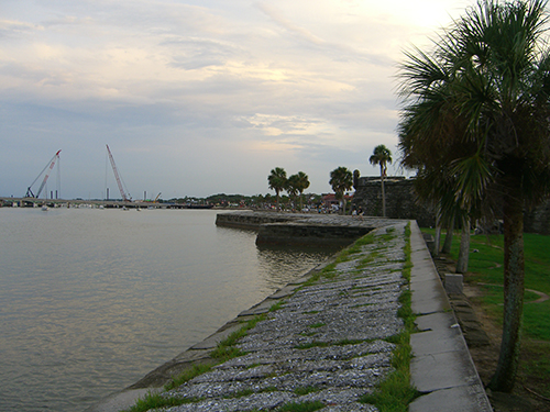 Waterfront at Castillo de San Marcos Pictures