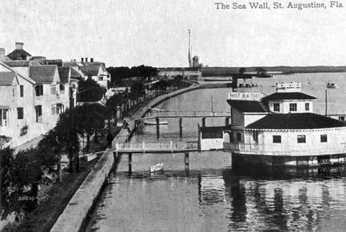 Hot Baths Sea Wall Picture