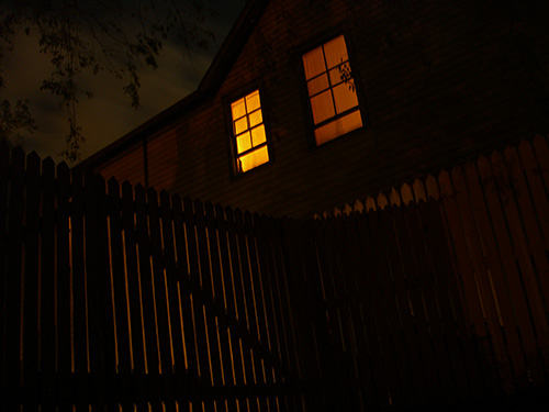 Fence Silhouette Picture