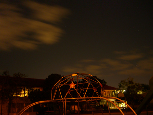 Cloudy Jungle Gym Picture