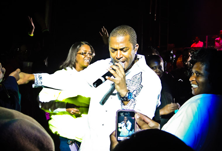 Pictures of Kool & the Gang at Lincolnville Festival in St. Augustine Florida