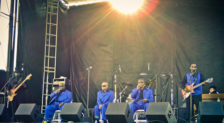 Picture of Blind Boys of Alabama at St Augustine Florida Lincolnville Festival
