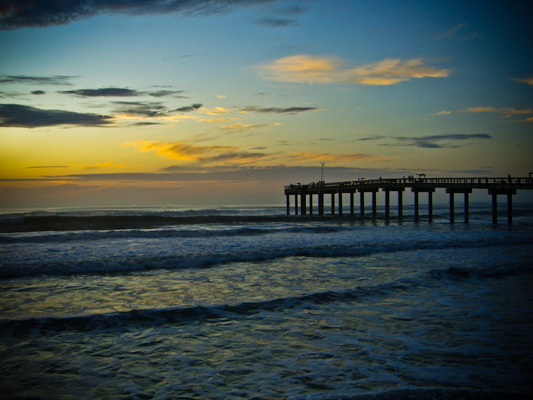 Good Morning St Augustine Florida Pier Photo