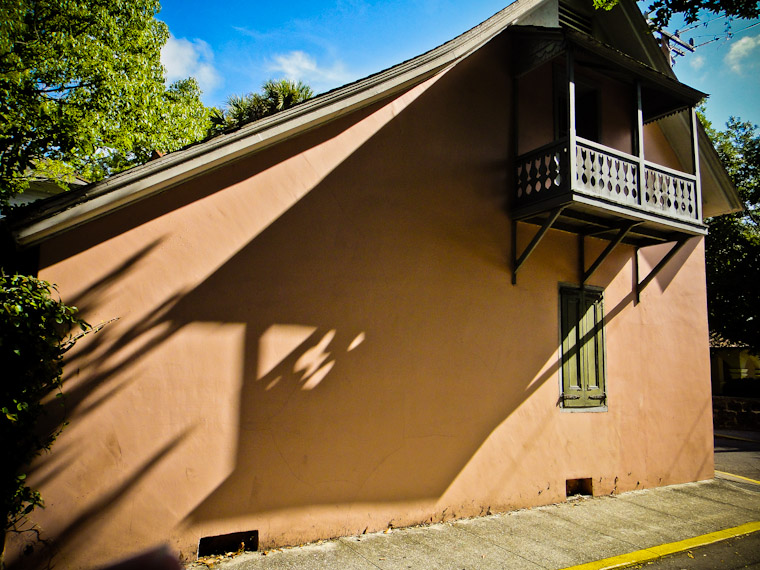 Photo of Bridge Street Shadow St Augustine Florida