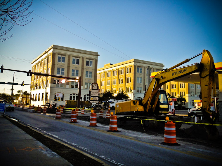 King Street Construction St Augustine Florida Picture