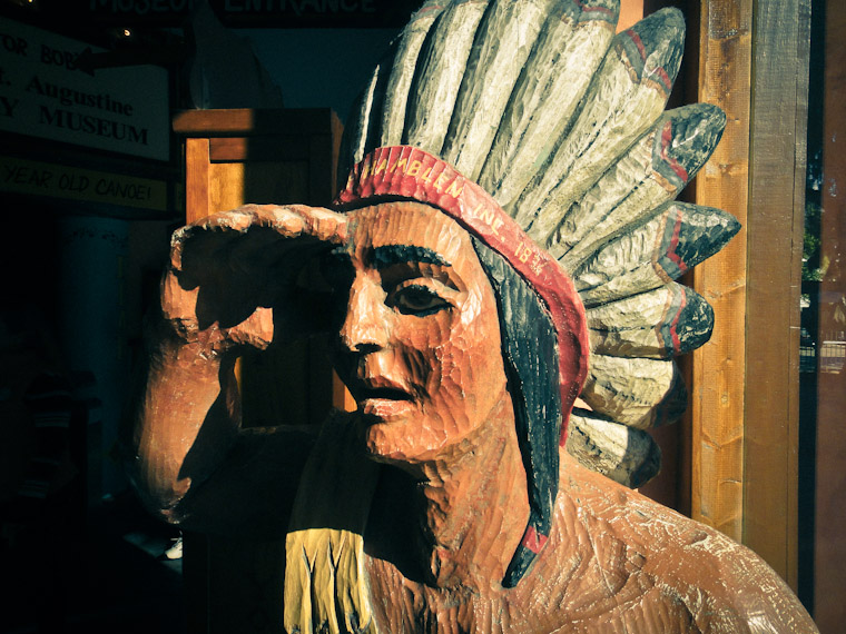 Cigar Shop Indian St Augustine Florida Picture