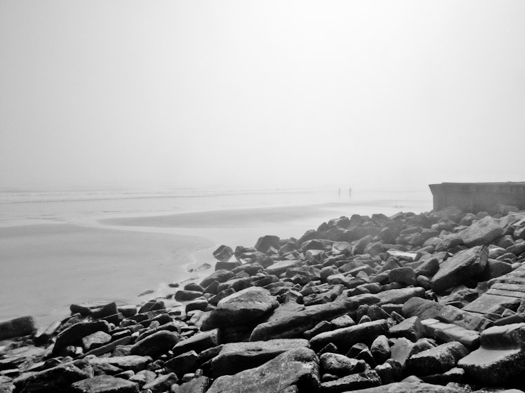 Misty Beach Morning in St Augustine Florida Picture