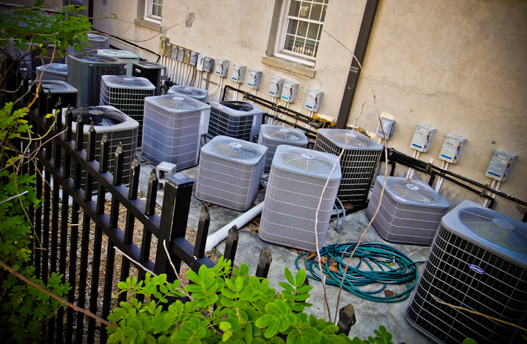 Air Conditioner Abundance in St Augustine Florida Pictures