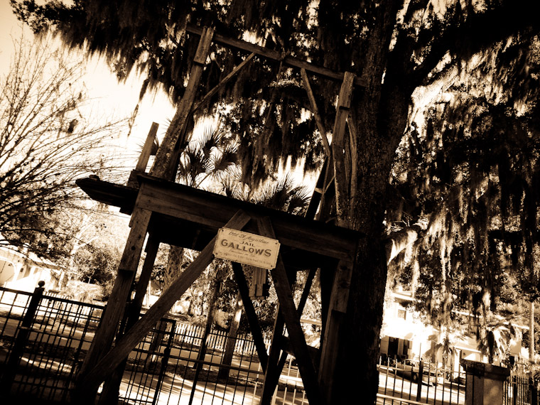 Photo of Old Jail Gallows in Saint Augustine Florida