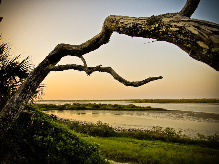 Sunset Arch in St Augustine Florida Photo
