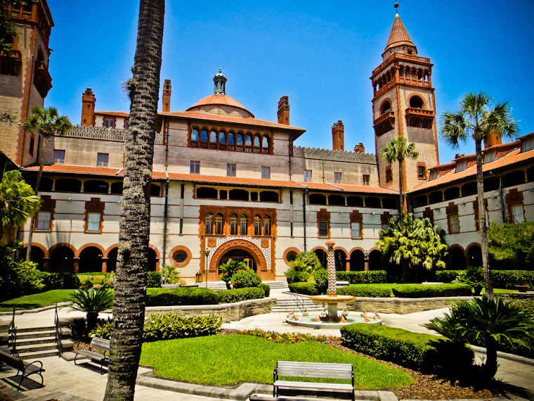 Picture of Flagler Courtyard in St Augustine Florida
