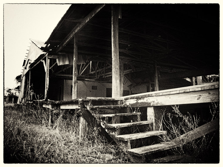 Picture of barn decay in st augustine florida