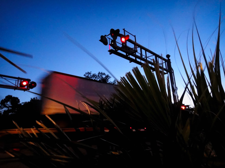 Photo of Morning Railroad Crossing in St Augustine Florida