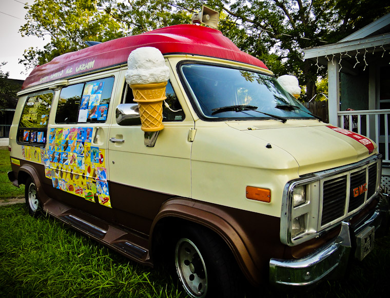 Picture of Davy Davis Ice Cream Truck in St Augustine Florida