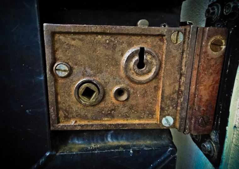 Photo of Intricate gate Lock in St Augustine Florida