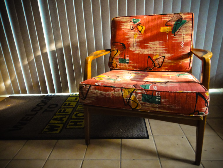 Photo of a Sunday Morning Chair in St Augustine Florida