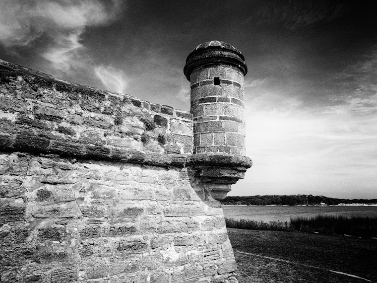 Photo of Fort Matanzas outlook in St Augustine Florida