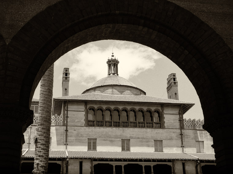 Flagler College Dome and Arch in St Augustine Florida