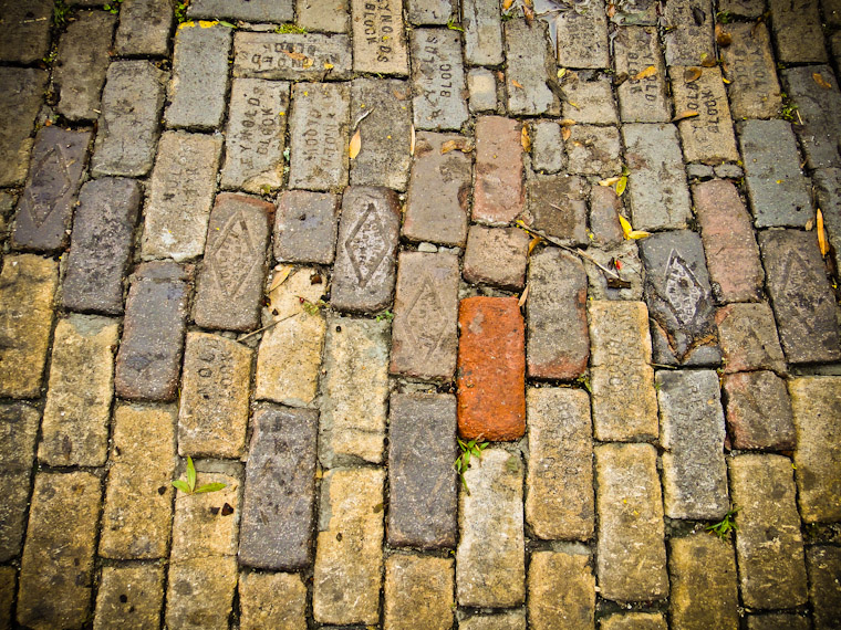 Another Brick in the Road in St Augustine Florida