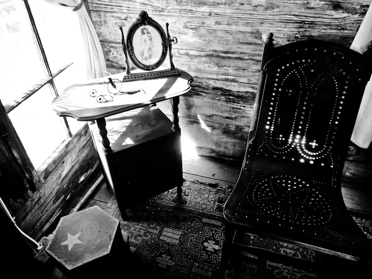 Picture of chair at oldest school in St Augustine Florida