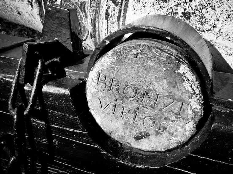 1743 Mexican War Cannon Detail in St Augustine Florida