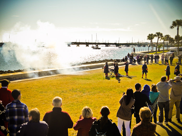 Explosivo cannon photo in Saint Augustine Florida