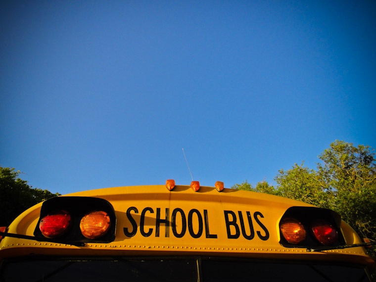 Picture of School Bus in Saint Augustine Florida
