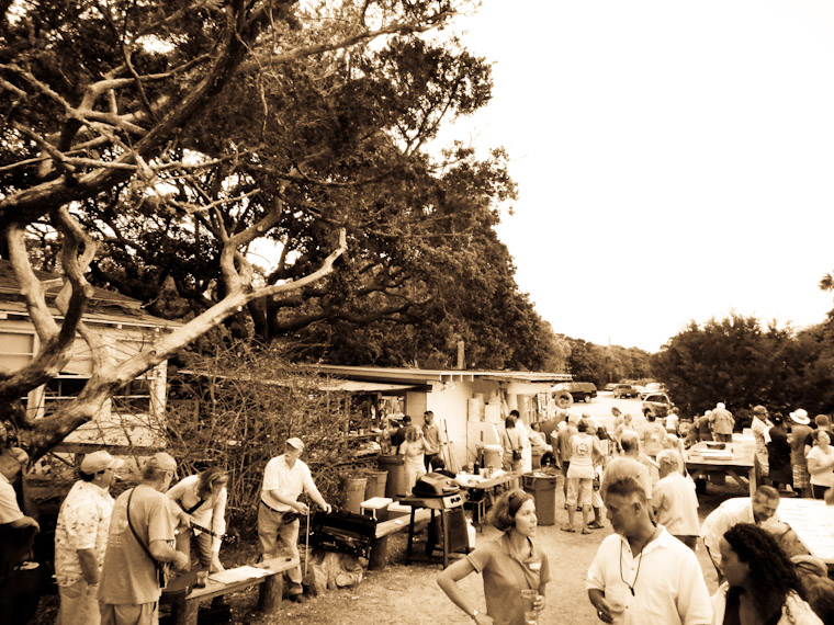 Sea Turtle Day clam roast and fundraiser in St Augustine Florida